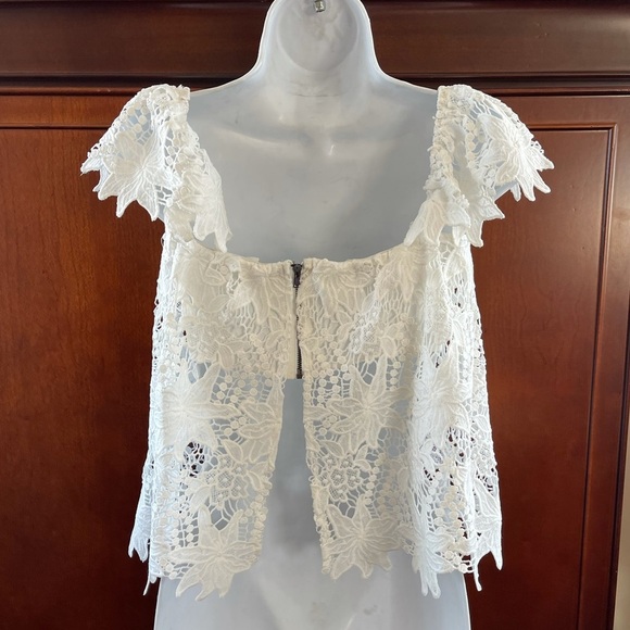 ASTR the Label Adela Off the Shoulder Lace Top - Picture 7 of 9